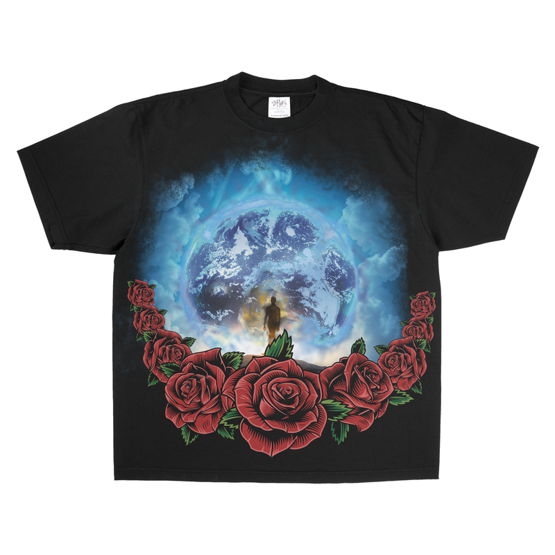 Breakthrough White Black TEE